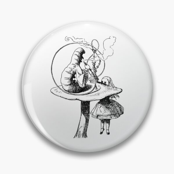 Item preview, Funny Graphic Gift In Wonderland And The Smoking Caterpillar Retro Wave designed and sold by DashawnRamos065.