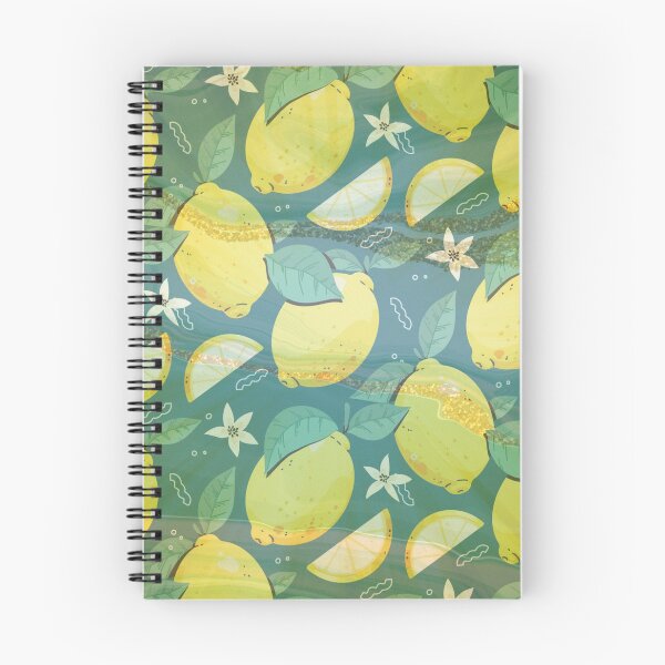 Item preview, green and yellow summer lemon pattern designed and sold by Beeroclock.