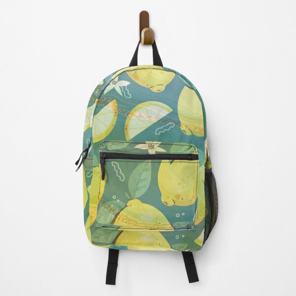 Item preview, green and yellow summer lemon pattern designed and sold by Beeroclock.
