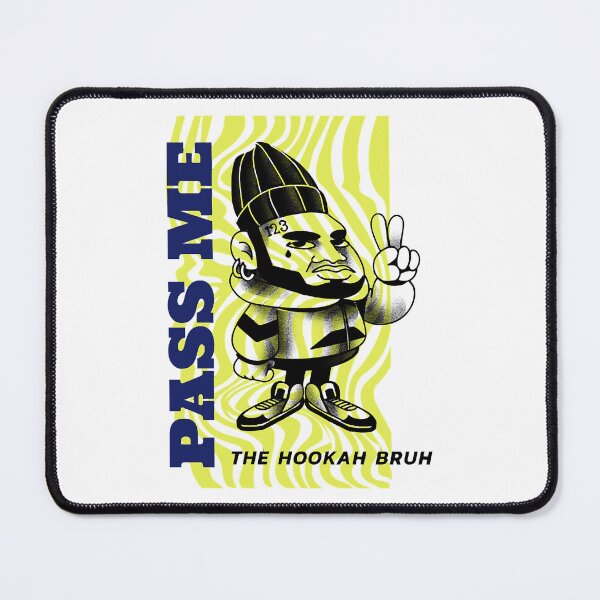 Item preview, Funny Man Pass Me The Hookah Bruh Special Present Awesome For Music Fans designed and sold by DashawnRamos065.