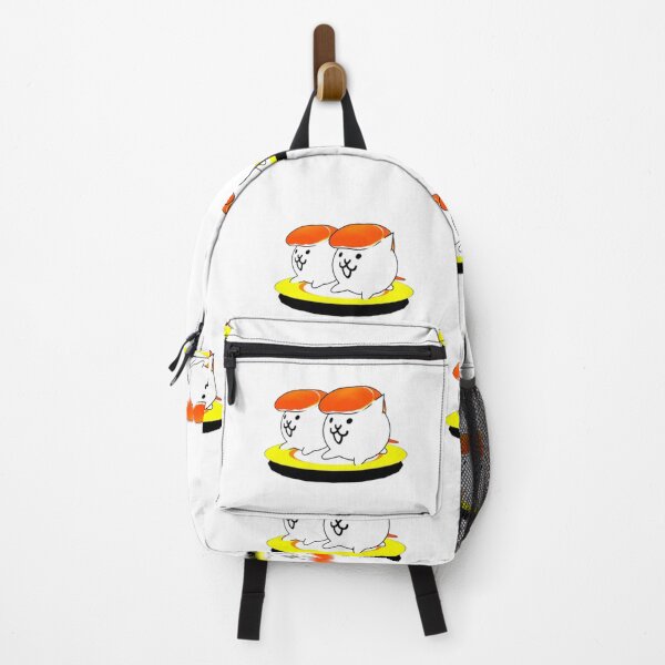 Vista previa del artículo con la obra «Lindos gatos de batalla de sushi», diseñado y vendido por Puchi Evans.