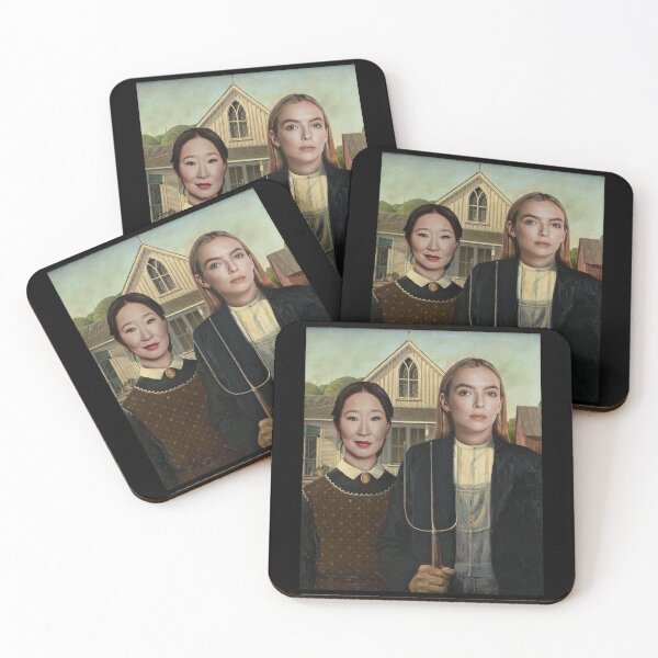 Item preview, Villanelle and Eve American Gothic Killing Eve Classic T-Shirt designed and sold by KaylenOlson33.