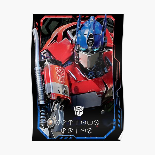 Optimus Prime Poster For Sale By Posterrifiq Redbubble 4849