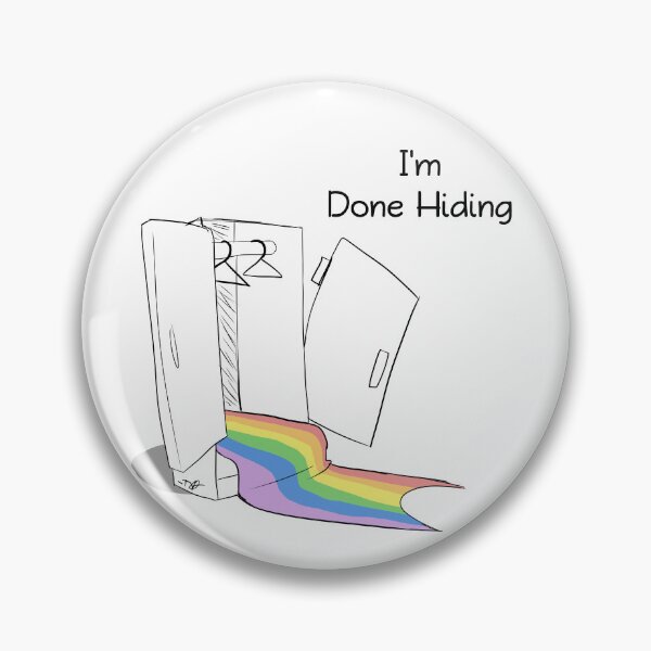 Item preview, Out of the Closet [Rainbow Flag] designed and sold by Scoot-Scoot.
