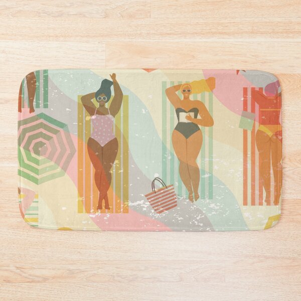 Item preview, summe beach vintage tanning women  designed and sold by Beeroclock.