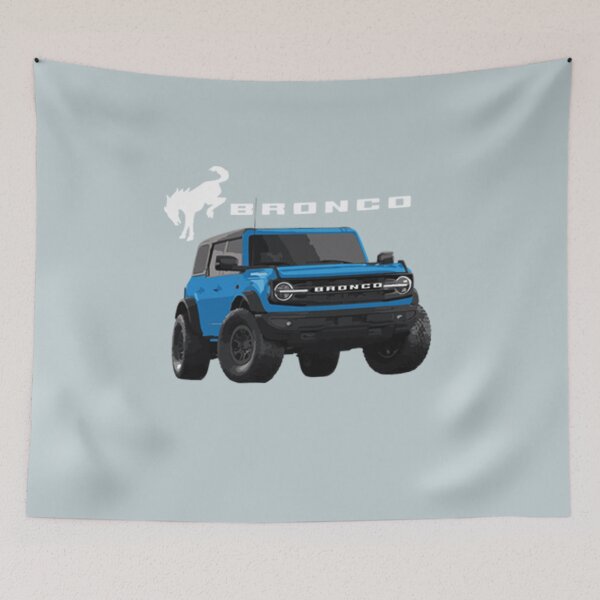 Item preview, Bronco  Wildtrak Velocity Blue designed and sold by AlfieGodfrey.