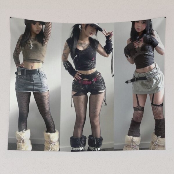 Item preview, Cute Goth Girl designed and sold by emoartwork.