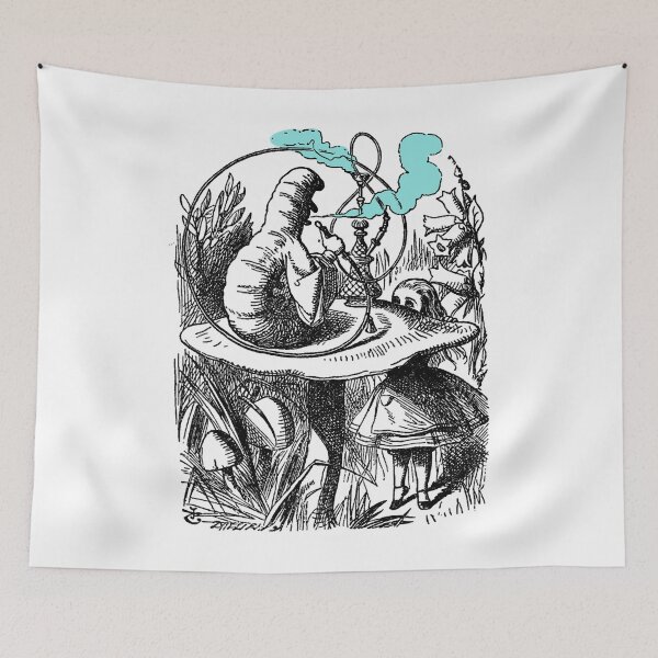 Item preview, Gifts For Women Alice And Smoking Caterpillar Alice In Wonderland Vintage Retro designed and sold by DashawnRamos065.