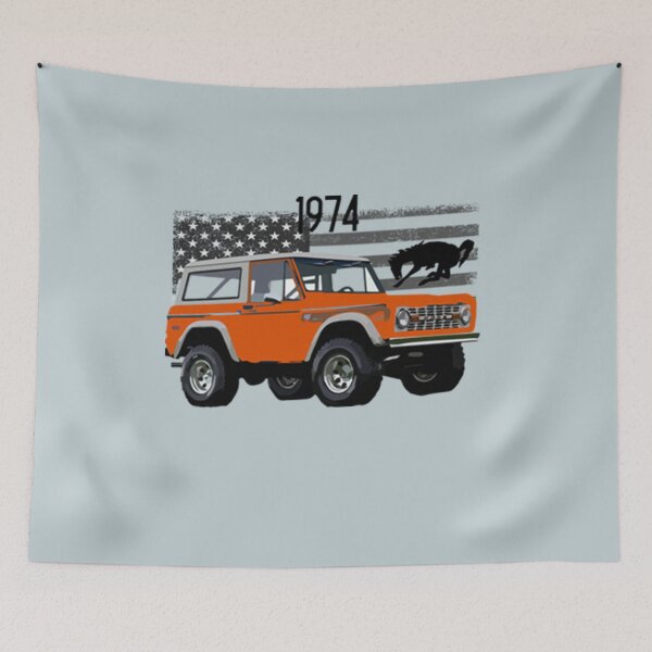Item preview, Bronco 1974 Orange racing designed and sold by AlfieGodfrey.