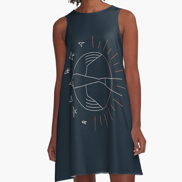 Swallow The Sun A-Line Dress
