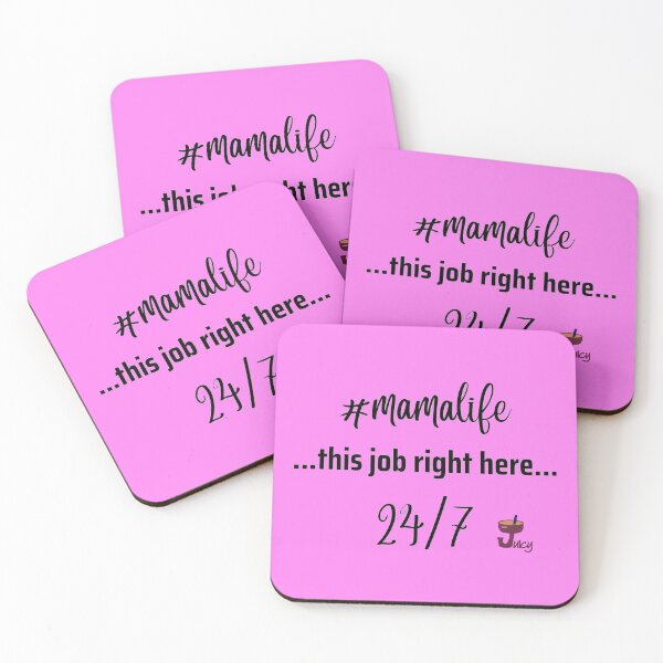 Item preview, #mamalife 24/7 Job! designed and sold by JuicyDecor.