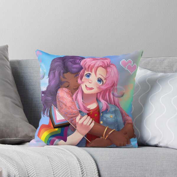 Item preview, Utena and Anthy Pride (with bg) designed and sold by Rikkarolls.