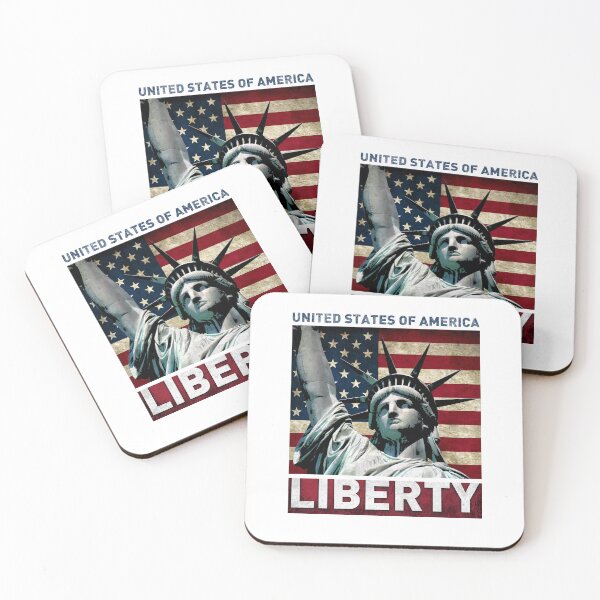 Item preview, 4thOfJuly Liberty & Flag designed and sold by HexOne.