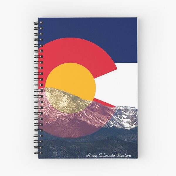 Item preview, Pikes Peak Colorado Flag designed and sold by Emily Lankford.