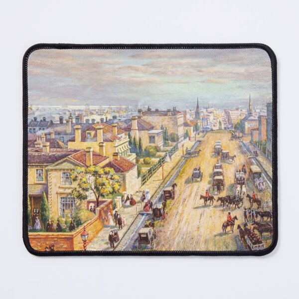 Item preview, Colins Street, Melbourne 1960's designed and sold by SperringArt.