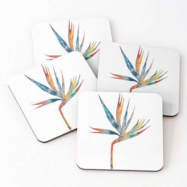 Item preview, Colourful botanical art - Bird of Paradise designed and sold by Leela's House.
