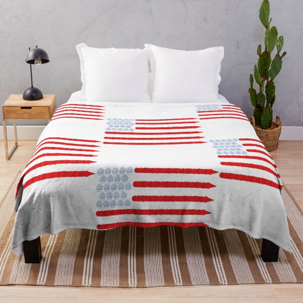 Item preview, Sweet Patriotic Cupcake & Ice Cream American Flag designed and sold by MochaMeli.