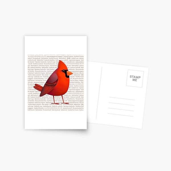 Masked Cardinalis Postal