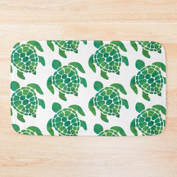 Item preview, Green Tropical Turtle designed and sold by mynameisliana.