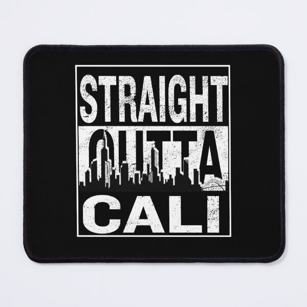 Item preview, Straight Outta Cali with California City Skyline designed and sold by InPrintedWord.