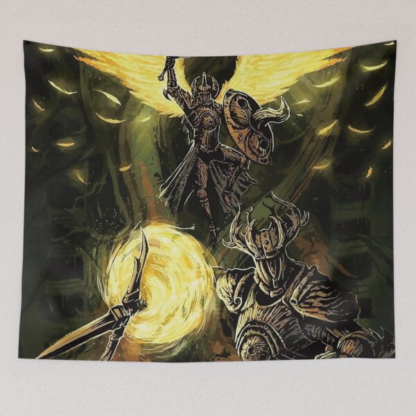 Item preview, Crucible Knight Ordovis and Spear Crucible Knight, The nightmares, Boss elden ring designed and sold by Bryanelon27.