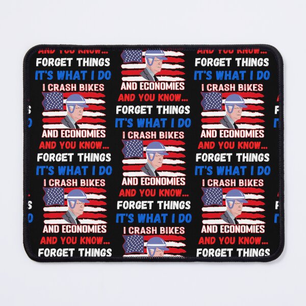 Item preview, I Crash Bikes And Economies Joe Biden designed and sold by WoodburyLake.
