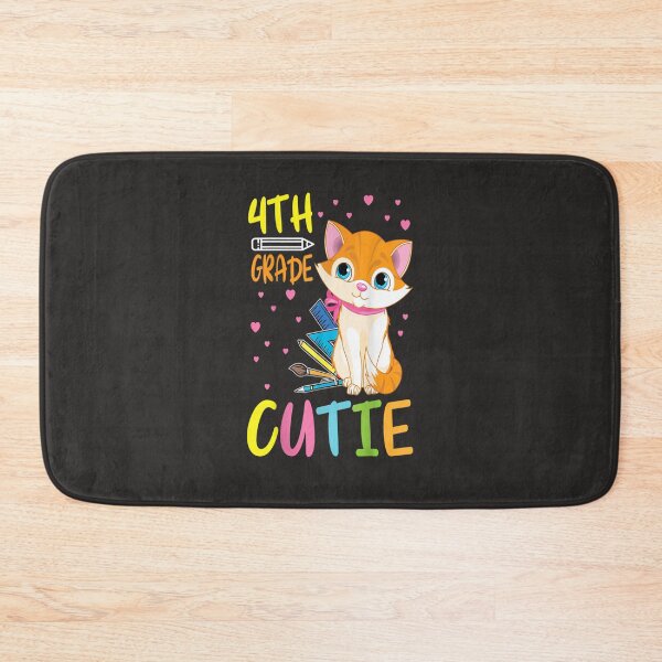 Item preview, Cat student-4th grade - back to school designed and sold by MaryMaster.