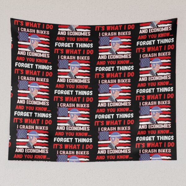 Item preview, I Crash Bikes And Economies Joe Biden designed and sold by WoodburyLake.