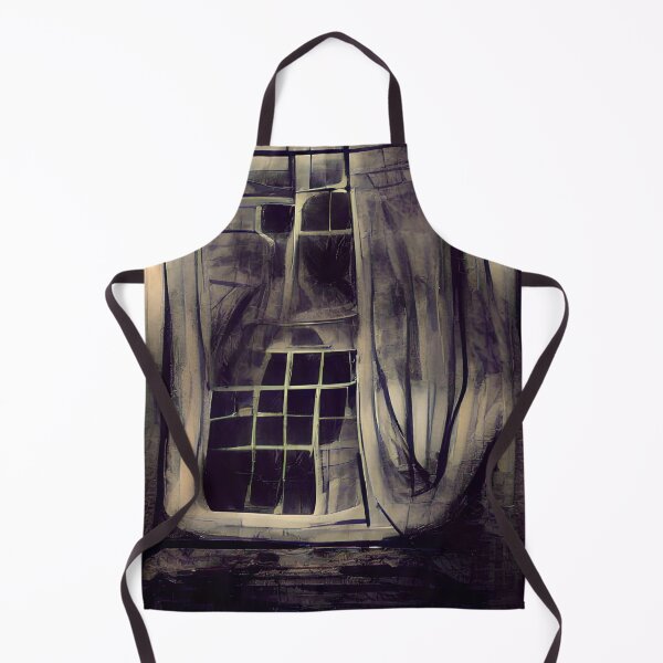 Item preview, Ghostly Window Creepy Art designed and sold by CreepyKaleidopi.