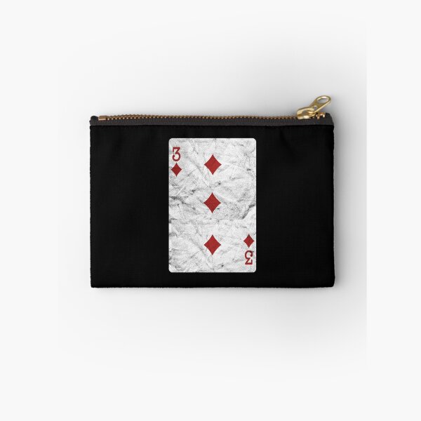 Item preview, Playing Cards 3 of Diamonds (distressed design) designed and sold by siggyspatsky.