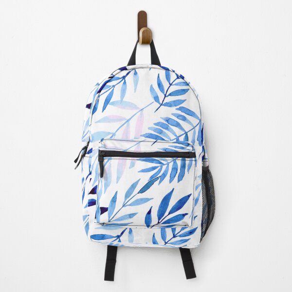 Item preview, Watercolor floral blue pattern designed and sold by Shifa19.