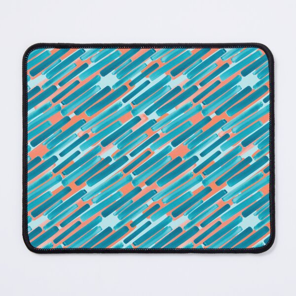 Item preview, Bold Brushstrokes Watercolor Abstract Collage (Orange/Blue) designed and sold by JynnDoesArt.
