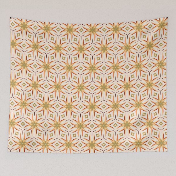 Item preview, Mustard Mosaic Pattern designed and sold by antevasinart.