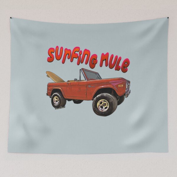 Item preview, Bronco Surfing Mule designed and sold by AlfieGodfrey.