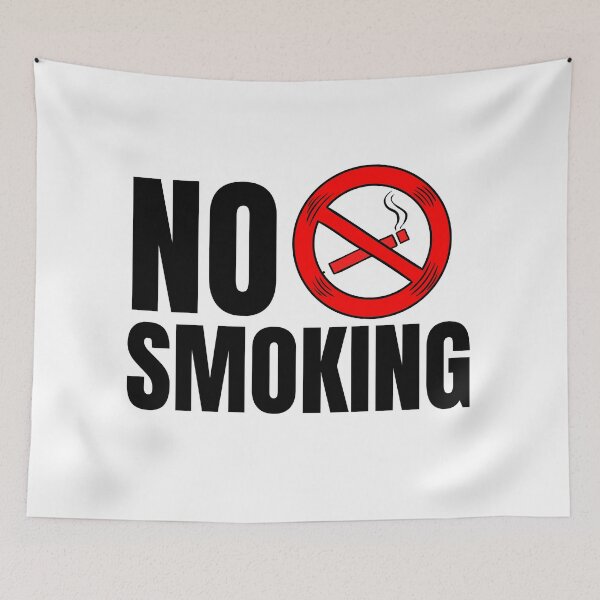 Item preview, NO SMOKING SIGN designed and sold by noyomiart.