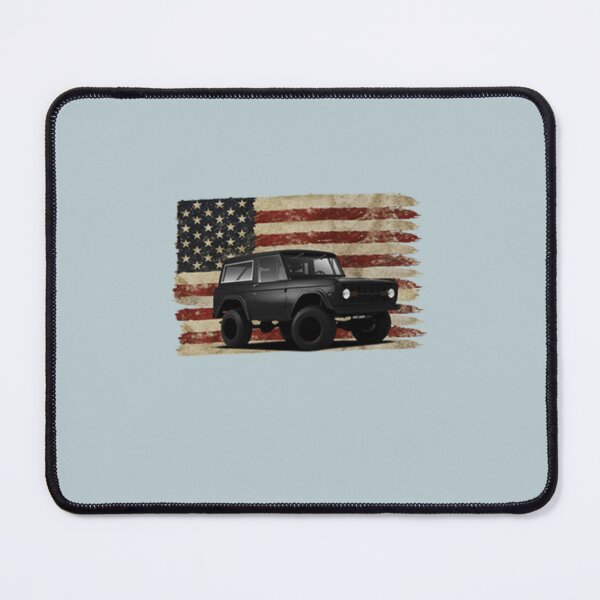 Item preview, Bronco Tmean bronco over usa flag designed and sold by AlfieGodfrey.