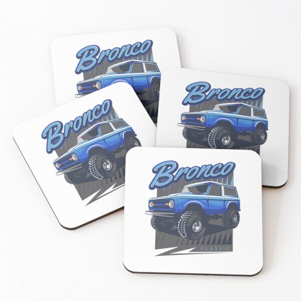 Item preview, Bronco Truck Classic Blue designed and sold by AlfieGodfrey.
