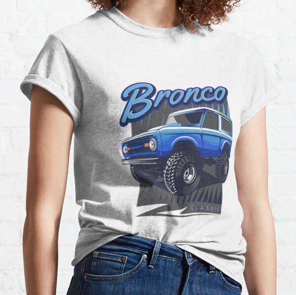 Item preview, Bronco Truck Classic Blue designed and sold by AlfieGodfrey.