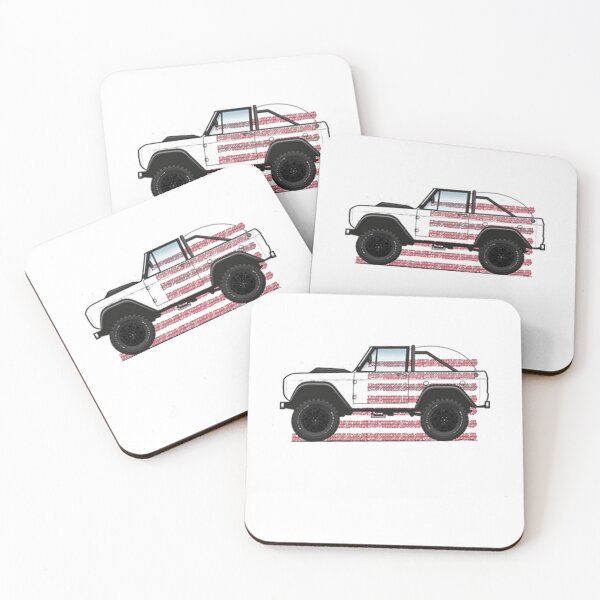 Item preview, Bronco USA Bronco flag designed and sold by AlfieGodfrey.