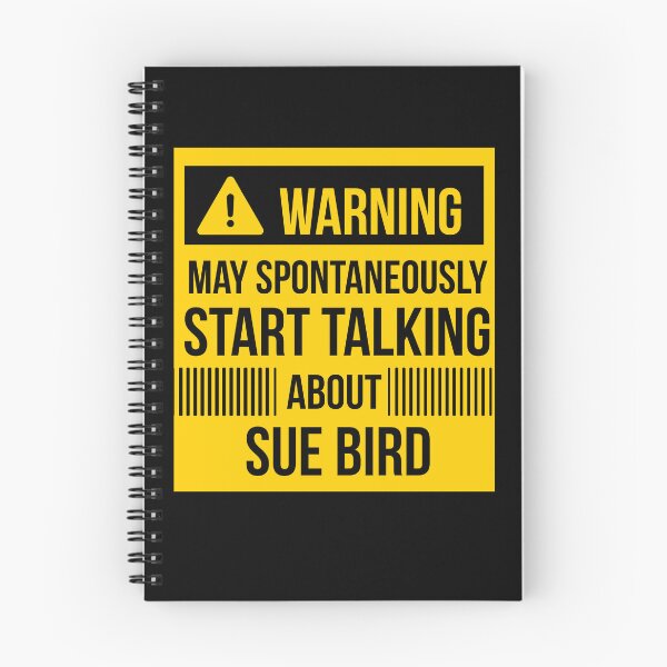 Item preview,  warning may spontaneously talk about sue bird  designed and sold by celebteyz.