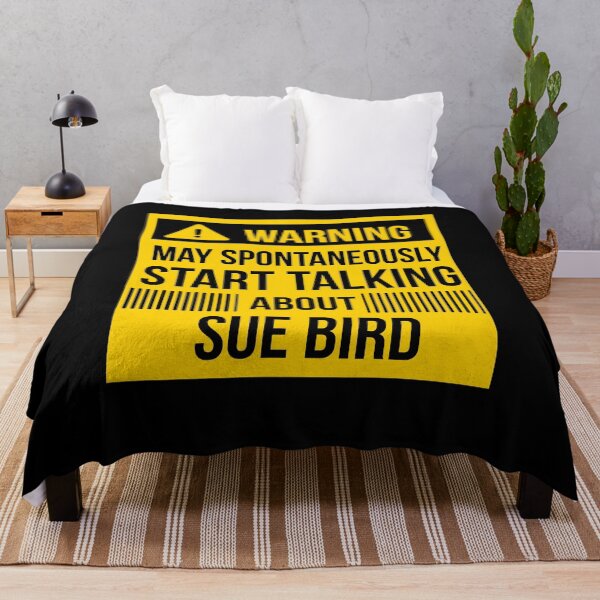 Item preview,  warning may spontaneously talk about sue bird  designed and sold by celebteyz.