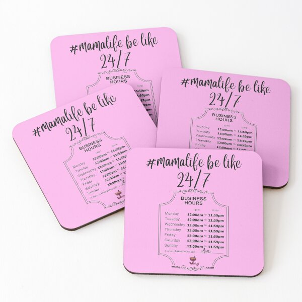Item preview, #Mamalife be like 24/7 designed and sold by JuicyDecor.