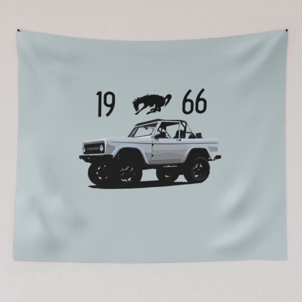 Item preview, Bronco1966 white side view designed and sold by AlfieGodfrey.