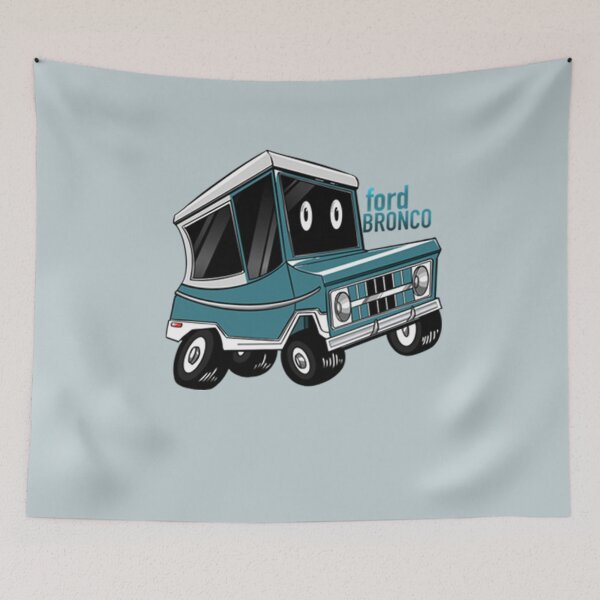 Item preview, Cartoon Bronco designed and sold by AlfieGodfrey.