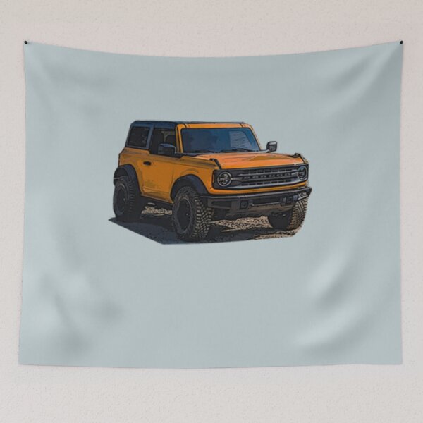 Item preview, New Bronco 2021 Cyber Orange Metallic designed and sold by AlfieGodfrey.