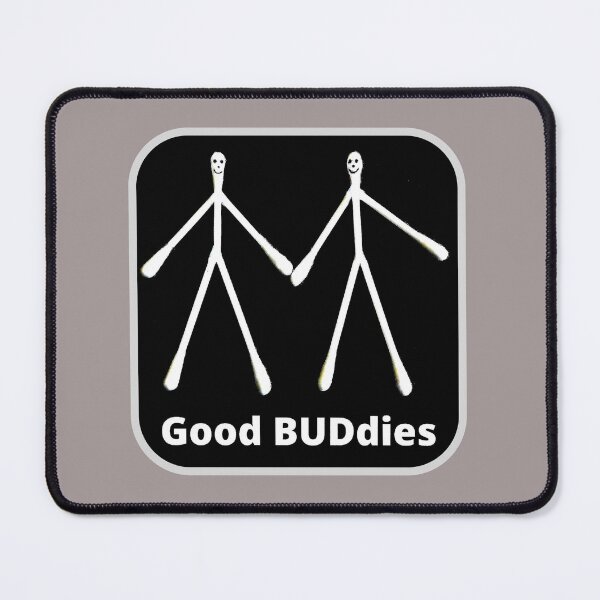 Item preview, Good BUDdies. Quirky image designed and sold by Bagsyrose.