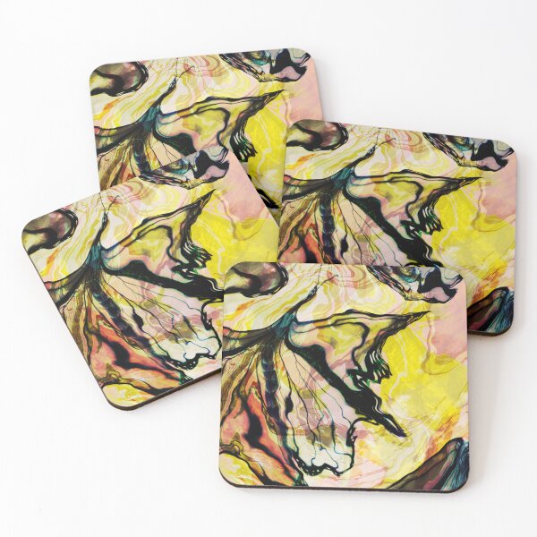 Item preview, Abstract Yellow Butterfly  designed and sold by Poonam Shinde.