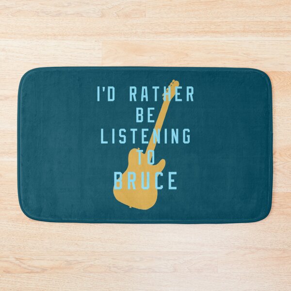 Item preview, I_d Rather Be Listening to Bruce  Fitted Scoop  designed and sold by RyderKenelm.