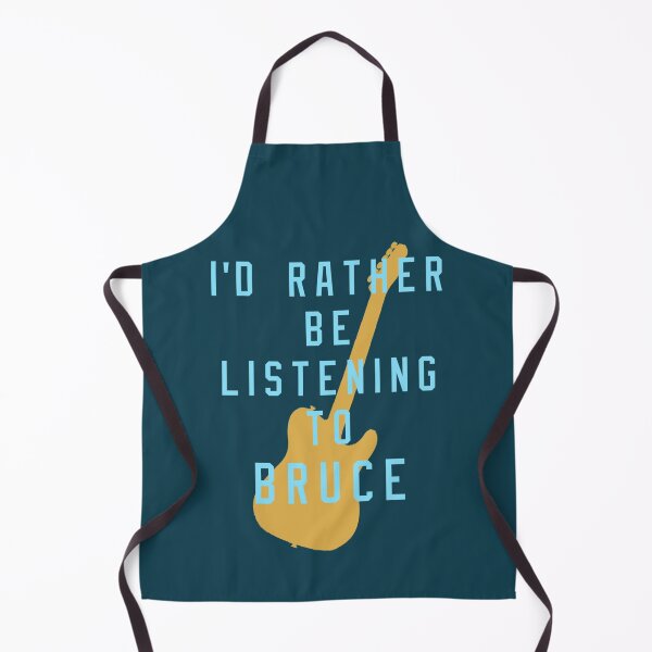 Item preview, I_d Rather Be Listening to Bruce  Fitted Scoop  designed and sold by RyderKenelm.