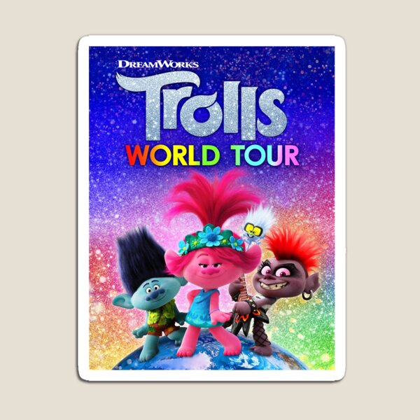 Details about   Trolls World Tour Poppy Poster MAGNETIC NOTICE BOARD Inc Magnets 